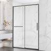 Vincea Душевая дверь Слим Софт (Slim Soft) VDS-1SS150CLGM, 1500, вороненая сталь, стекло прозрачное