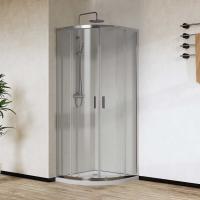 Vincea Душевой уголок Сити (City) VSQ-5CT900CL, 900*900, хром, стекло прозрачное