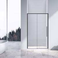 Vincea Душевая дверь Слим-Н (Slim-N) VDS-4SN140CLB, 1400, черный, стекло прозрачное