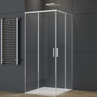 Vincea Душевой уголок Софт 2 (Soft 2) VSS-3SO2900CL, 900*900, хром, стекло прозрачное