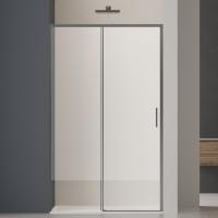 Vincea Душевая дверь Софт 2 (Soft 2) VDS-3SO2100CLGM, 1000, вороненая сталь, стекло прозрачное
