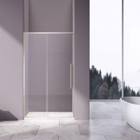 Vincea Душевая дверь Слим-Н (Slim-N) VDS-4SN130CLBN, 1300, брашированный никель, стекло прозрачное,