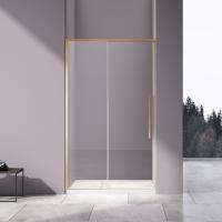 Vincea Душевая дверь Слим-Н (Slim-N) VDS-4SN110CLG, 1100, брашированное золото, стекло прозрачное