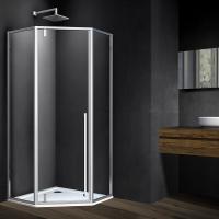 Vincea Душевой уголок Пента (Penta) VSP-3P900CL, 900*900, хром, стекло прозрачное