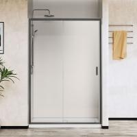 Vincea Душевая дверь Сити (City) VDS-5CT130CLGM, 1300, вороненая сталь, стекло прозрачное