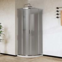 Vincea Душевой уголок Сити (City) VSQ-5CT800MT, 800*800, хром, стекло текстурное
