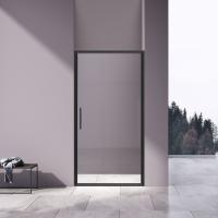 Vincea Душевая дверь Слим 8мм (Slim 8mm) VDP-4SL900CLB, черный, стекло прозрачное