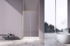 Vincea Душевая дверь Слим-Н (Slim-N) VDS-4SN110CLG, 1100, брашированное золото, стекло прозрачное