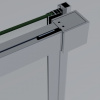 Vincea Душевая дверь Софт 2 (Soft 2) VDS-3SO2120CLG, 1200, брашированное золото, стекло прозрачное
