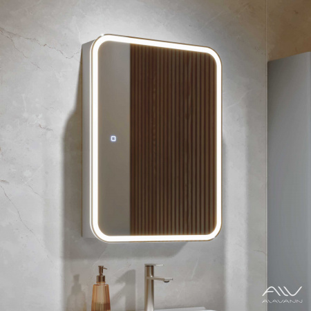 Зеркальный шкаф Alavann Cosmetic Light 50