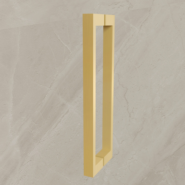 Vincea Душевая дверь Экстенза (Extenza) VDP-4EX1112CLG, 1100/1200, брашированное золото, стекло прозрачное