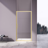 Vincea Душевая дверь Слим 8мм (Slim 8mm) VDP-4SL900CLG, брашированное золото, стекло прозрачное