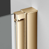 Vincea Душевая дверь Альфа (Alpha) VDP-3AL900CLG, брашированное золото, стекло прозрачное