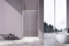 Vincea Душевая дверь Слим-Н (Slim-N) VDS-4SN140CLBN, 1400, брашированный никель, стекло прозрачное,