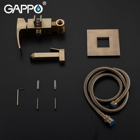 Смеситель с гигиеническим душем Gappo Jacob G7207-4