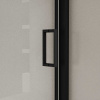 Vincea Душевая дверь Сити (City) VDS-5CT120CLB, 1200, черный, стекло прозрачное