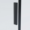 Vincea Душевая дверь Софт 2 (Soft 2) VDS-3SO2130CLB, 1300, черный, стекло прозрачное