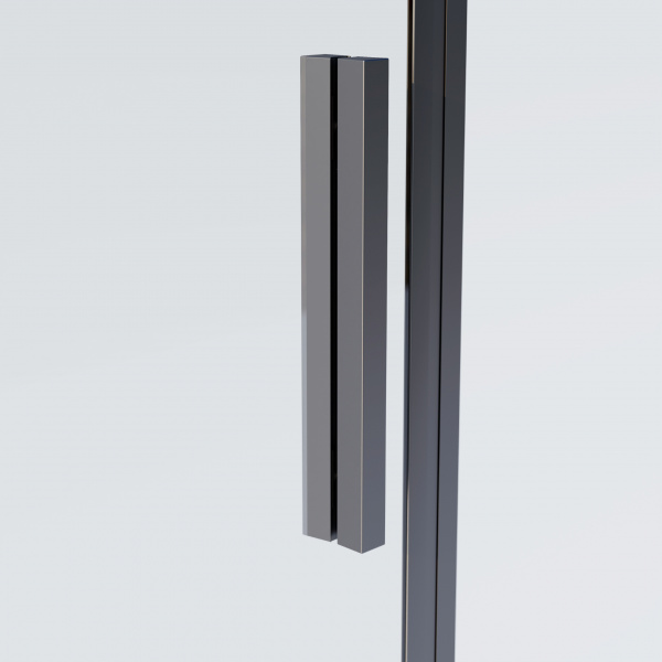 Vincea Душевая дверь Софт 2 (Soft 2) VDS-3SO2120CLGM, 1200, вороненая сталь, стекло прозрачное