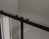 Vincea Душевая дверь Сити (City) VDS-5CT2170CLB, 1700, черный, стекло прозрачное