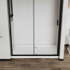 Vincea Душевая дверь Сити (City) VDS-5CT150CLB, 1500, черный, стекло прозрачное