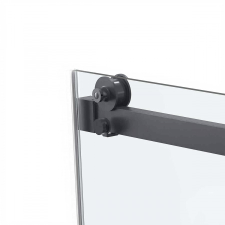 Vincea Душевая дверь Комо Софт (Como Soft) VDS-1CS110CLGM, 1100, вороненая сталь, стекло прозрачное