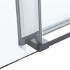 Vincea Душевая дверь Комо Софт (Como Soft) VDS-1CS120CLGM, 1200, вороненая сталь, стекло прозрачное