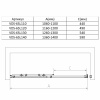 Vincea Душевая дверь Слим (Slim) VDS-6SL120CL, 1200, хром, стекло прозрачное