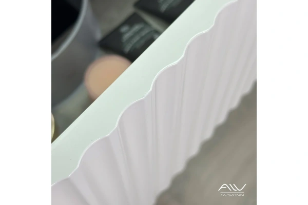 Тумба с раковиной подвесная alavann Wave 105 белая