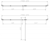 Vincea Душевая дверь Слим-Н (Slim-N) VDP-4SN120CL, хром, стекло прозрачное