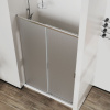 Vincea Душевая дверь Сити (City) VDS-5CT110MT, 1100, хром, стекло текстурное