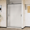 Vincea Душевая дверь Сити (City) VDS-5CT130CLGM, 1300, вороненая сталь, стекло прозрачное
