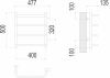 Полотенцесушитель Terminus Стандарт П4 400х500 бп320