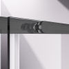 Vincea Душевая дверь Слим-Н (Slim-N) VDS-4SN110CLGM, 1100, вороненая сталь, стекло прозрачное