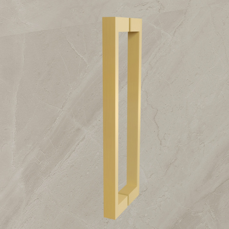 Vincea Душевая дверь Экстенза (Extenza) VDP-4EX9010CLG, 900/1000, брашированное золото, стекло прозрачное