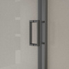 Vincea Душевая дверь Сити (City) VDS-5CT110CLGM, 1100, вороненая сталь , стекло прозрачное