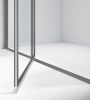 Vincea Душевая дверь Слим 8мм (Slim 8mm) VDP-4SL120CLGM, вороненая сталь, стекло прозрачное