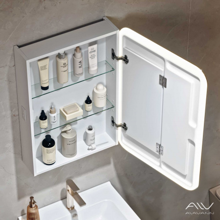 Зеркальный шкаф Alavann Cosmetic Light 50