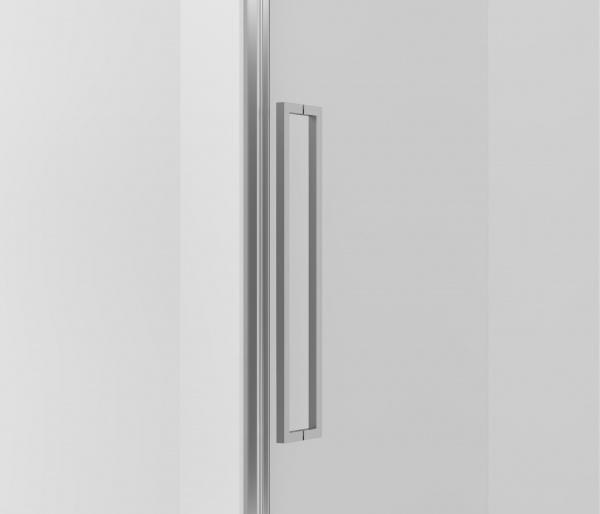 Vincea Душевая дверь Слим-Н (Slim-N) VDP-4SN100CLB, черный матовый, стекло прозрачное