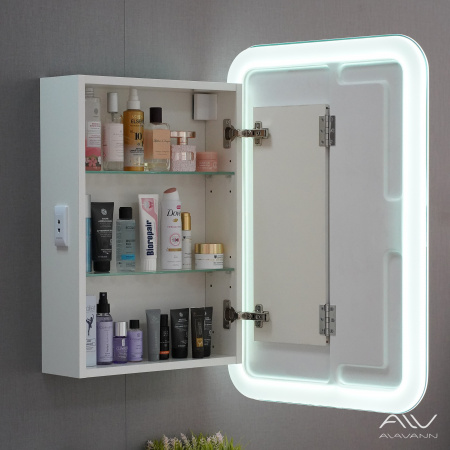 Зеркальный шкаф Alavann Cosmetic Light 50