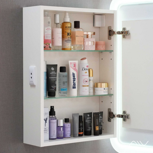 Зеркальный шкаф Alavann Cosmetic Light 60