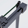 Vincea Душевая дверь Софт 2 (Soft 2) VDS-3SO2130CLGM, 1300, вороненая сталь, стекло прозрачное